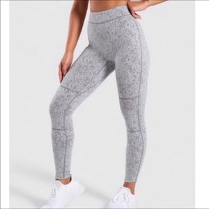 Gymshark Gray Patterned Leggings